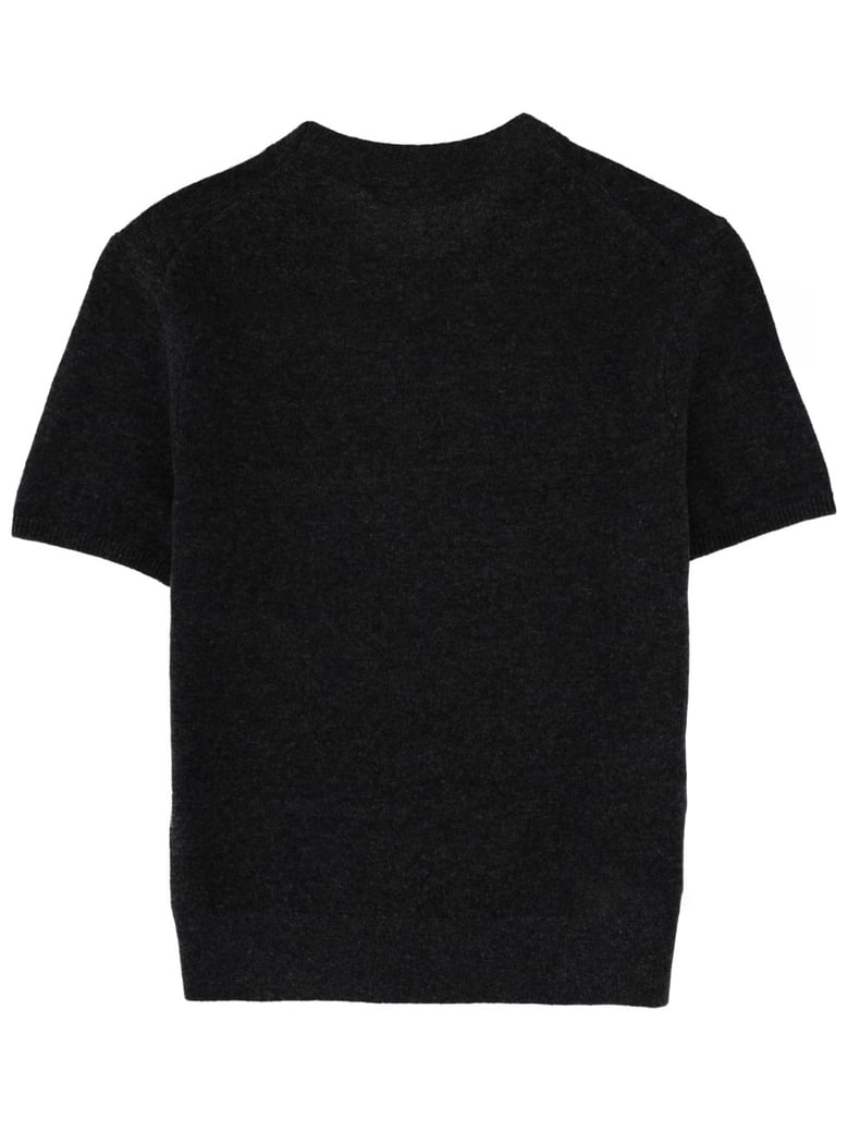 t-shirt with logo charcoal by Selfnex