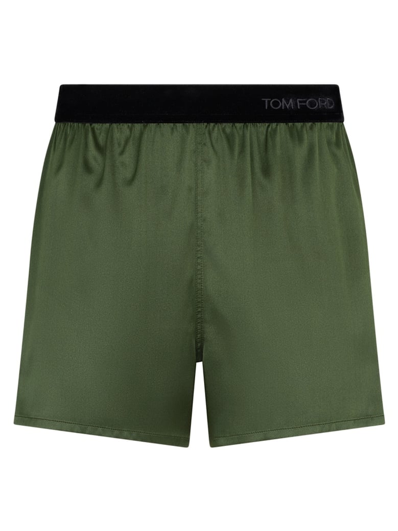 silk pajama shorts by Selfnex