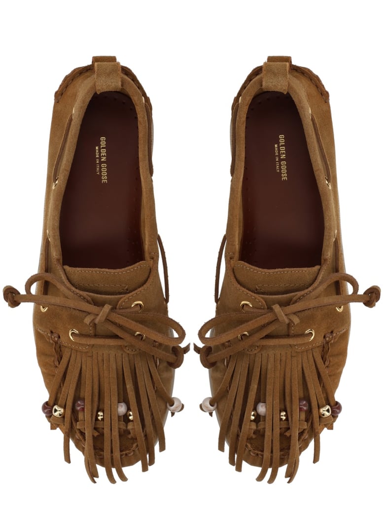 moccasin cruise brown leather by Selfnex