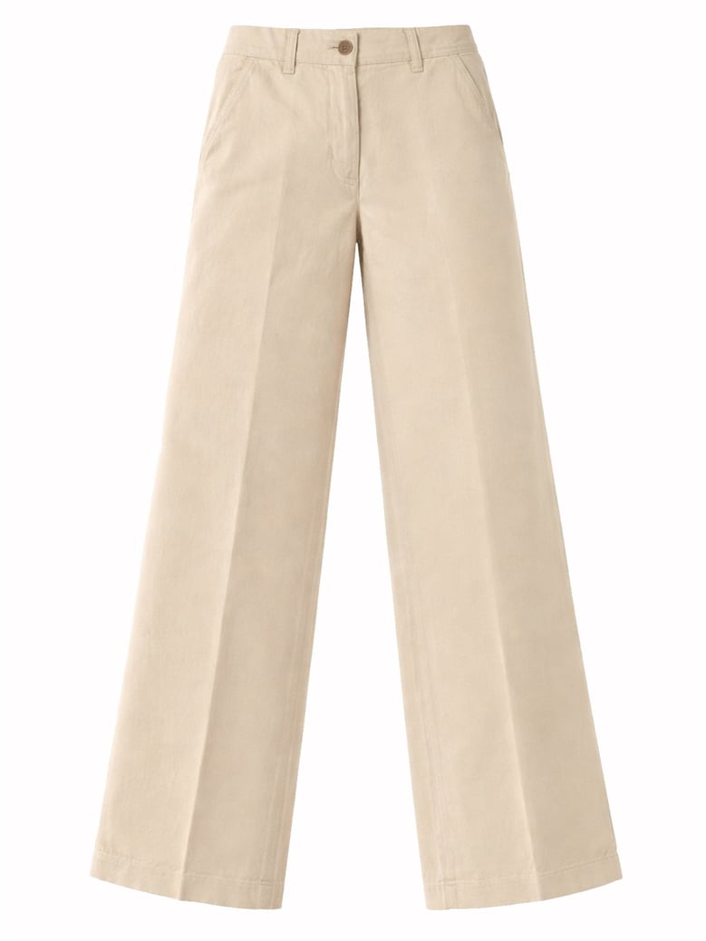 cotton and linen tailored pants by Selfnex