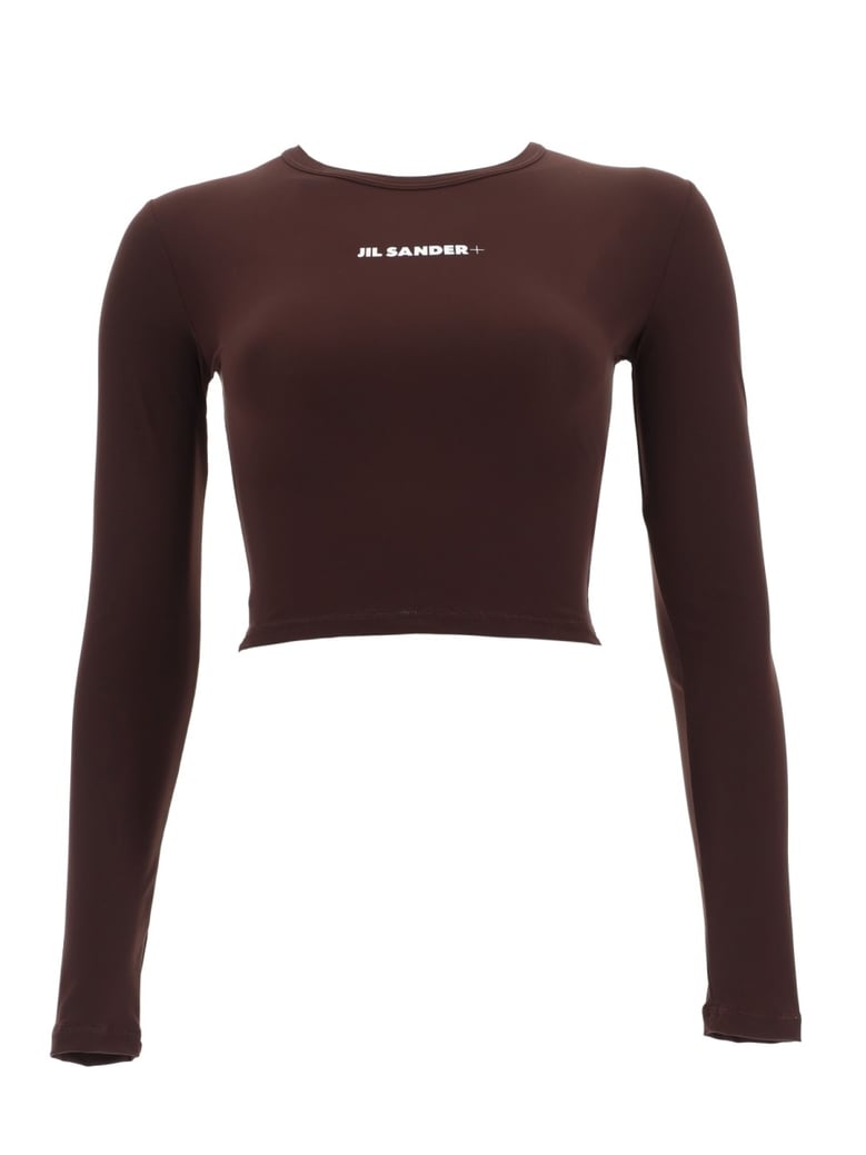cropped top with logo by Selfnex