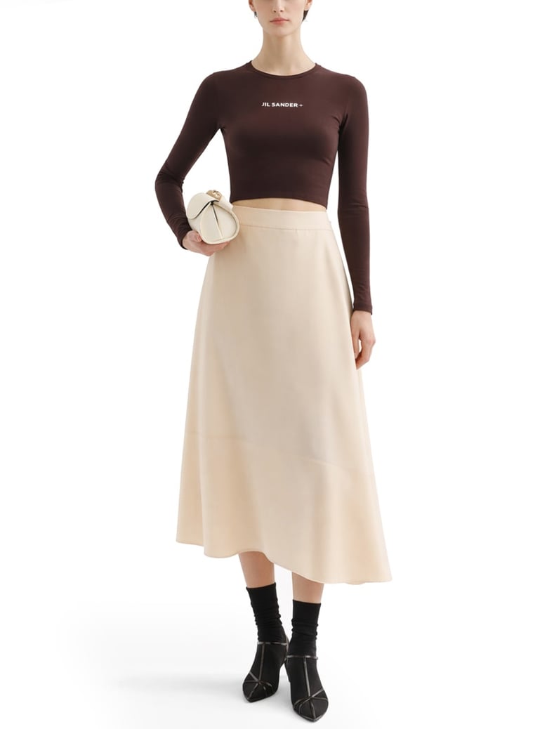cropped top with logo by Selfnex