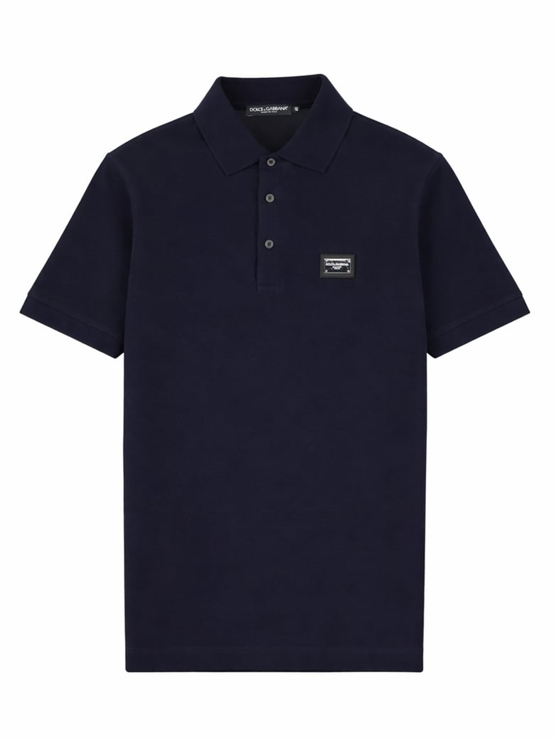 polo shirt patch logo blue by Selfnex