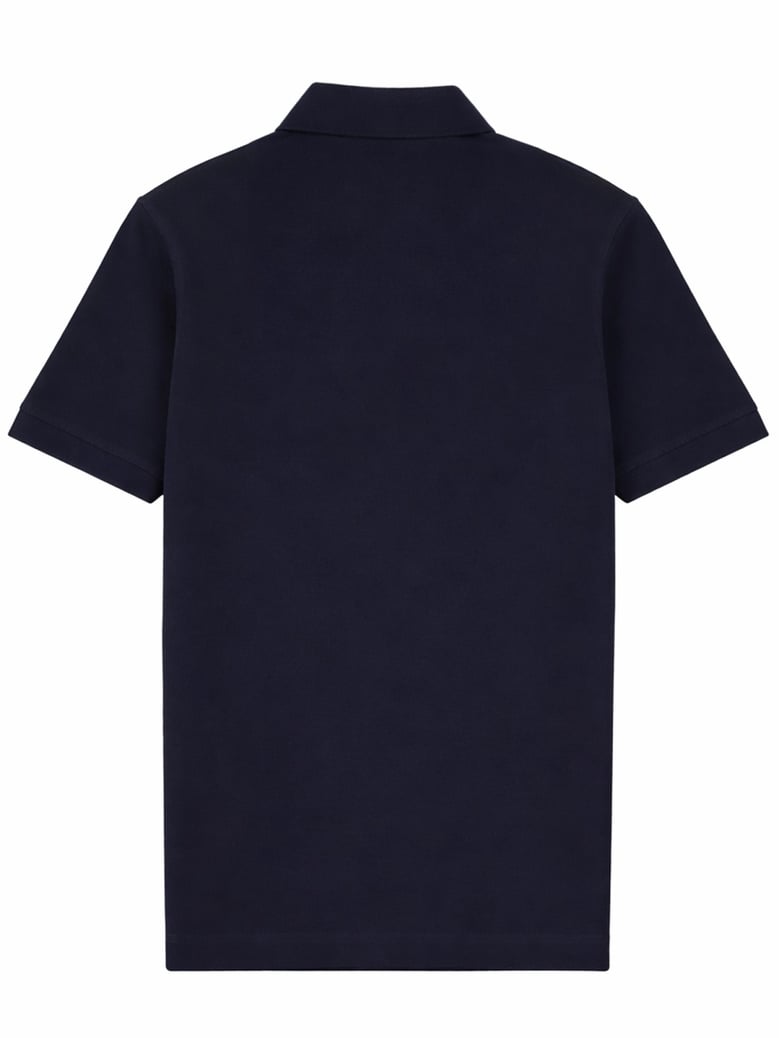 polo shirt patch logo blue by Selfnex