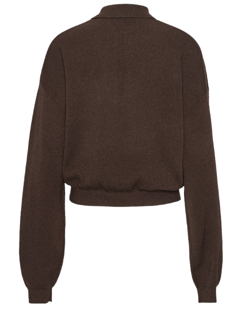 cropped logo polo shirt by Selfnex