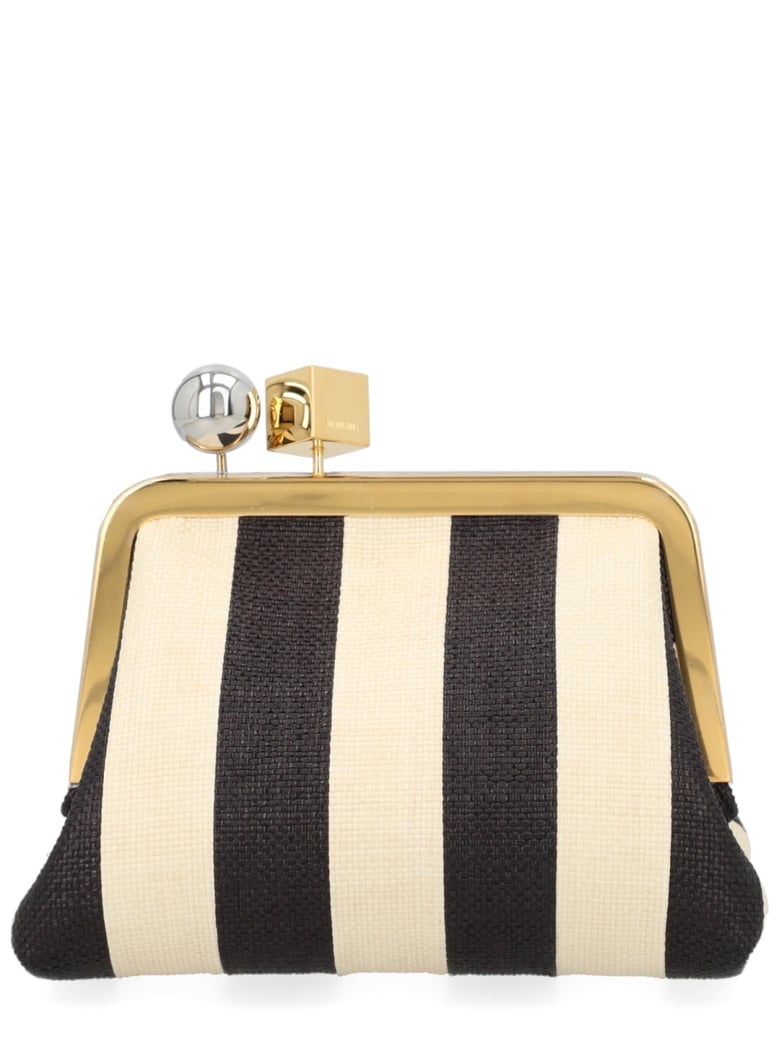 clutch le berlingot beige by Selfnex