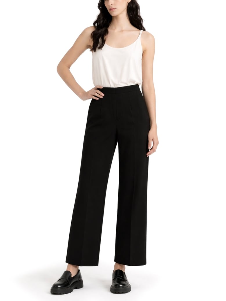 fluid loose fit pants by Selfnex