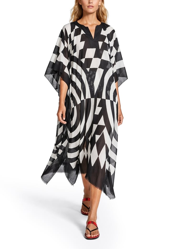 caftan with multicolour print by Selfnex