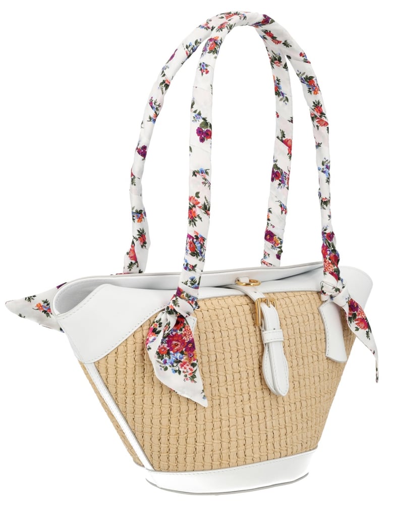 capri bag in white by Selfnex