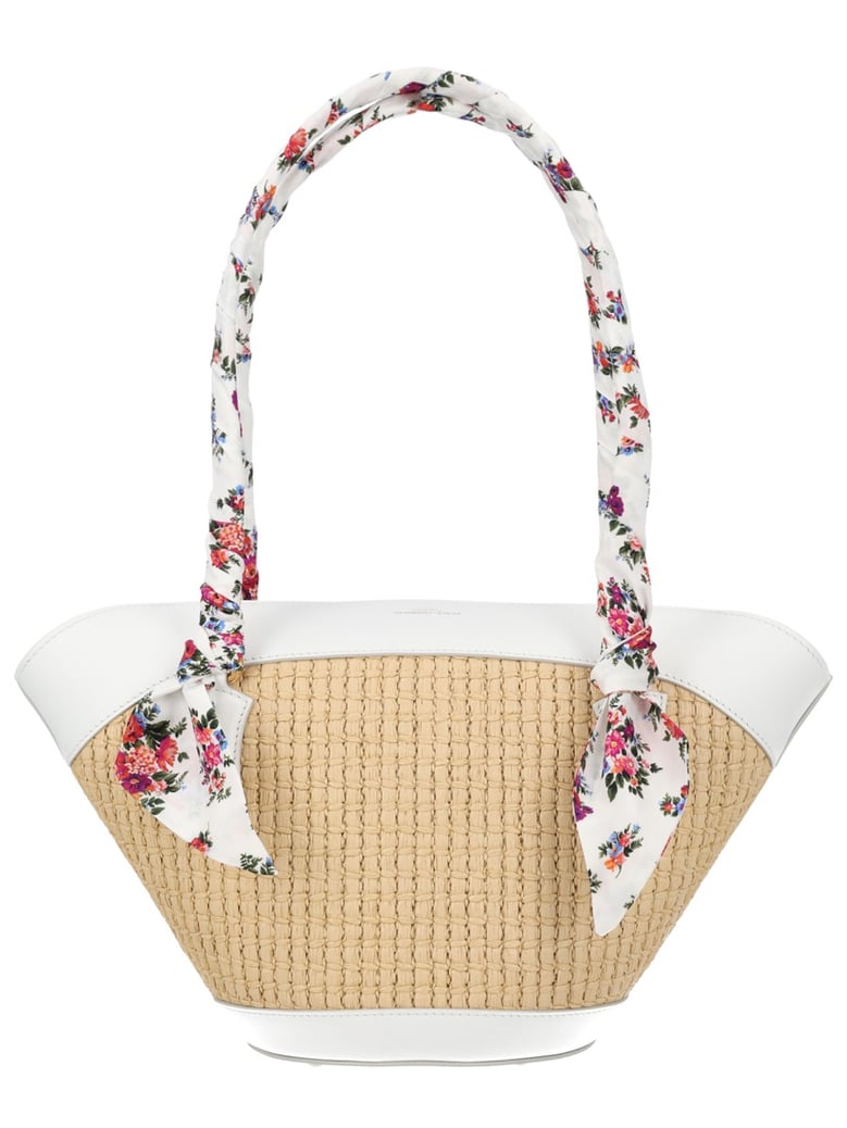 capri bag in white by Selfnex