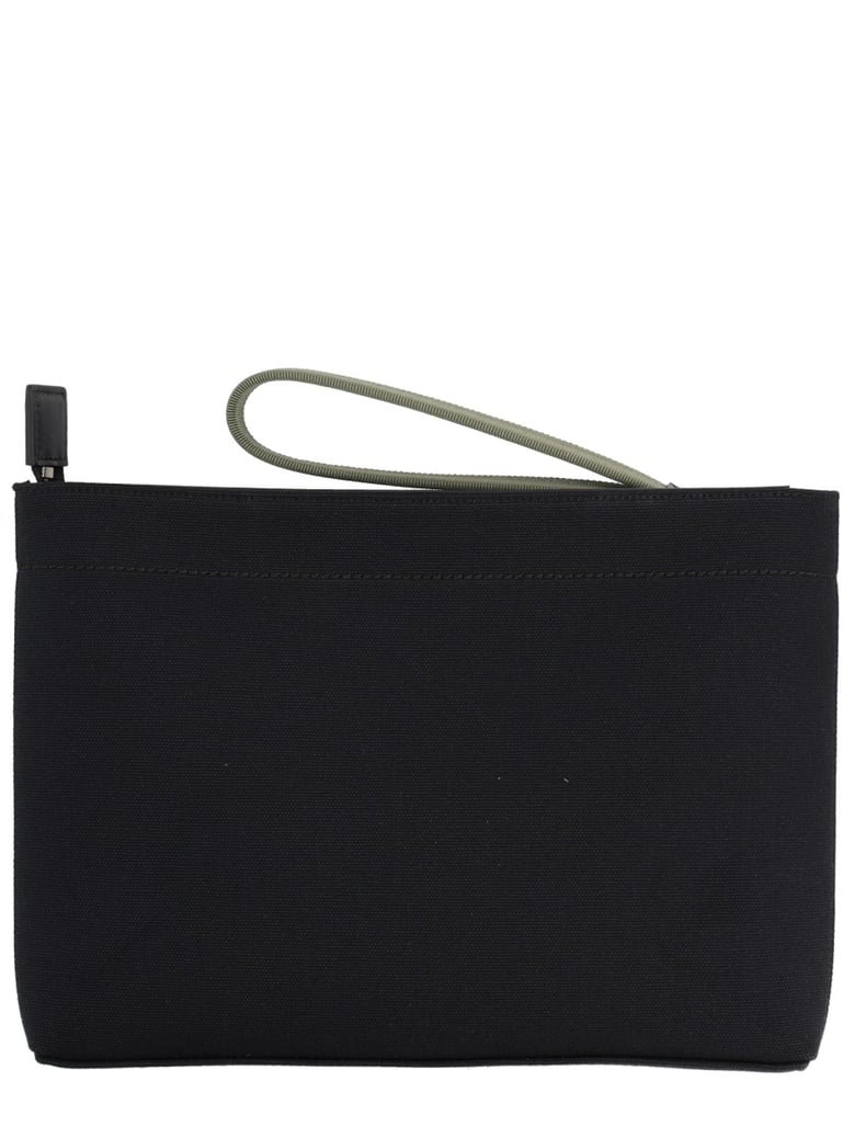logo clutch bag by Selfnex