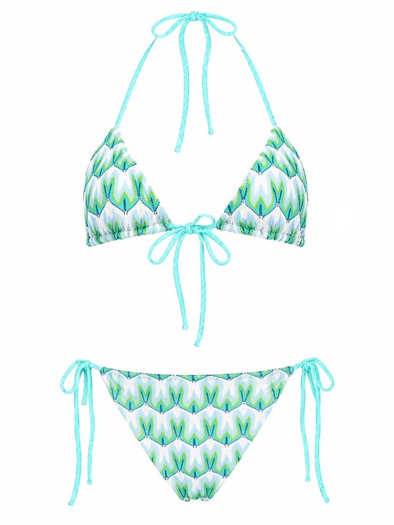 bikini set multicolour viscose by Selfnex