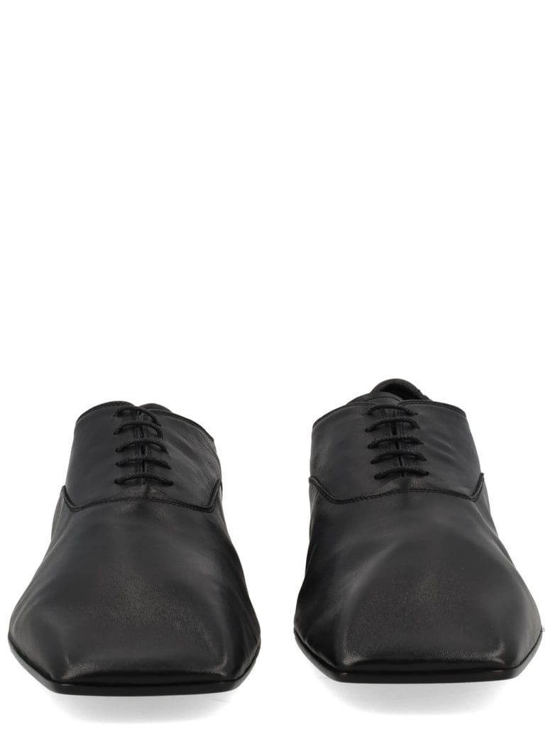 derby shoes travel black by Selfnex