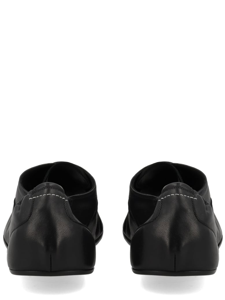 derby shoes travel black by Selfnex