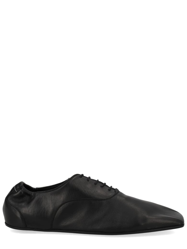 derby shoes travel black by Selfnex