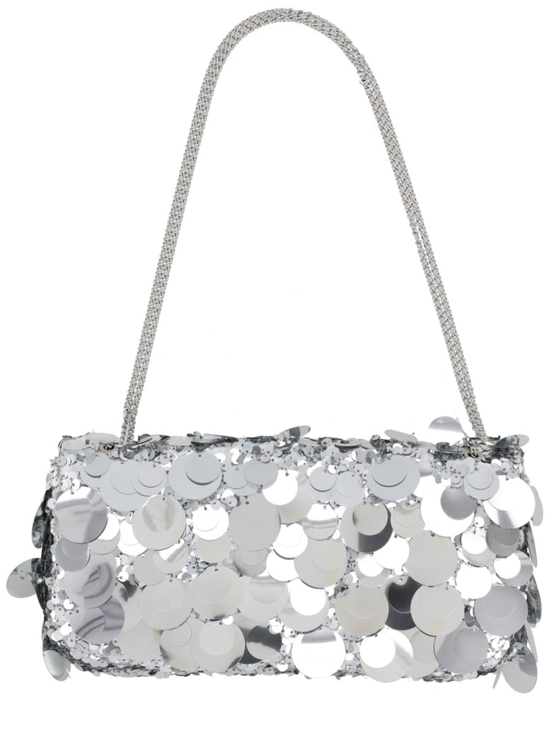 shoulder bag sparkle baguette silver by Selfnex