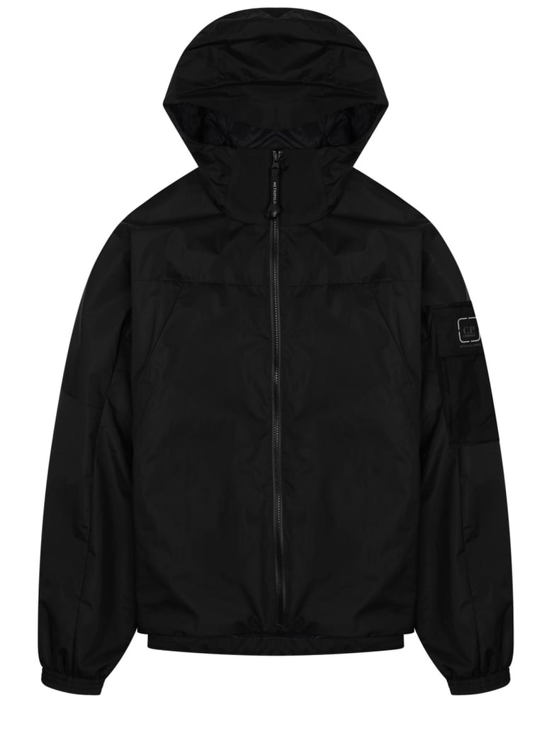 hooded jacket metropolis black by Selfnex