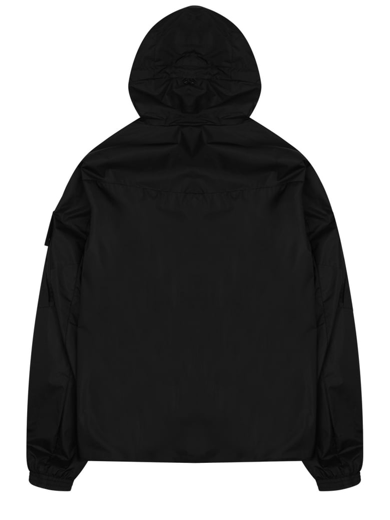 hooded jacket metropolis black by Selfnex