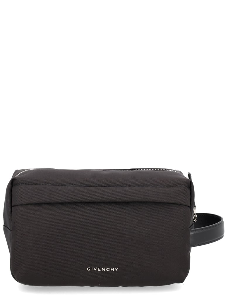 logo clutch bag by Selfnex