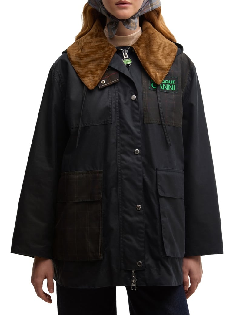 barbour x ganni coat by Selfnex