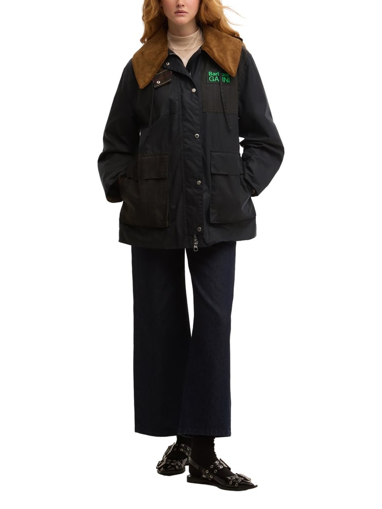 barbour x ganni coat by Selfnex
