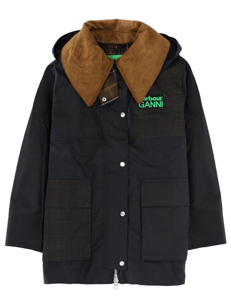 barbour x ganni coat by Selfnex