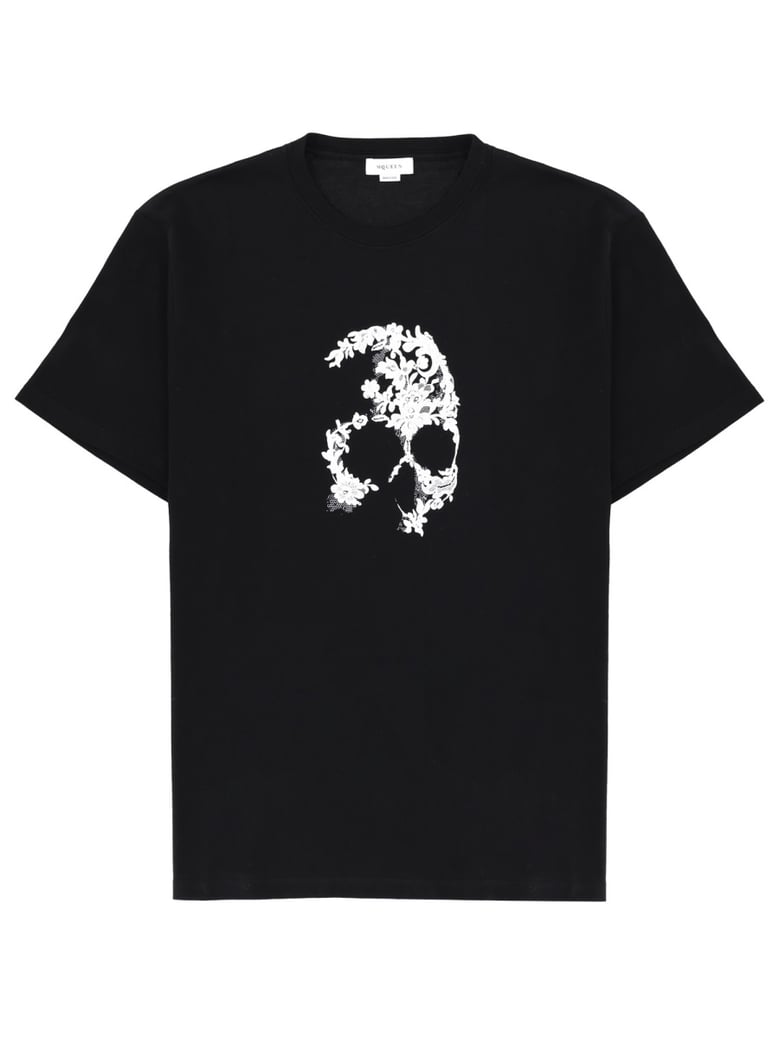 skull motif t-shirt by Selfnex