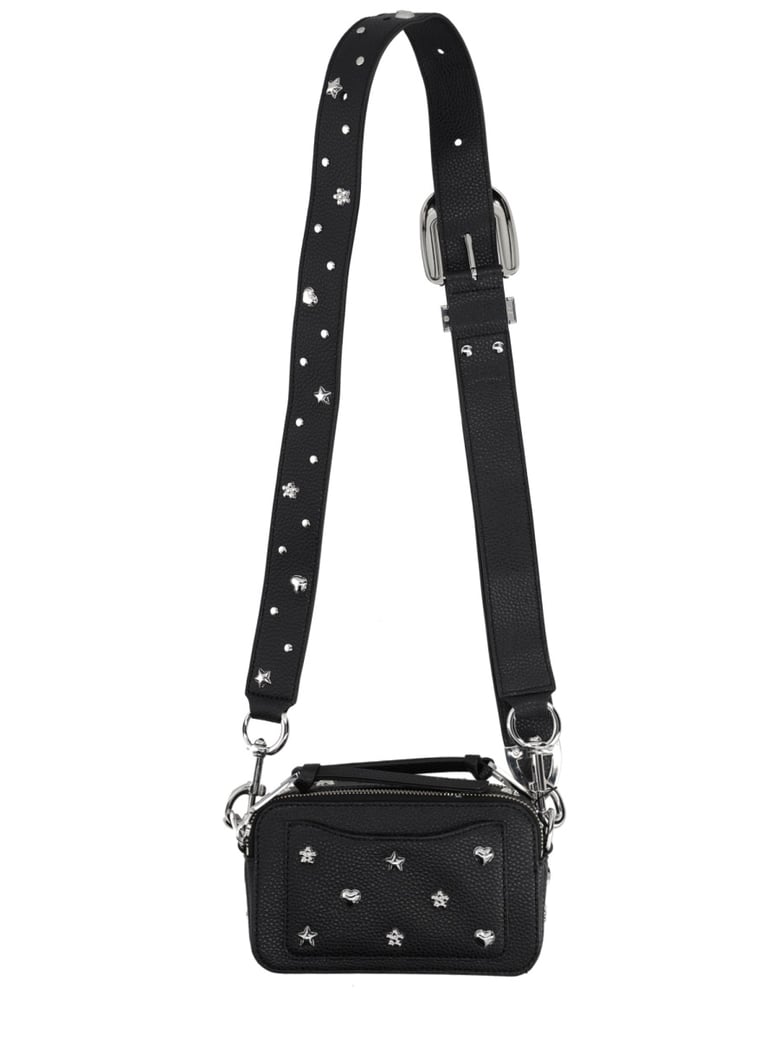 shoulder bag the snapshot black leather by Selfnex