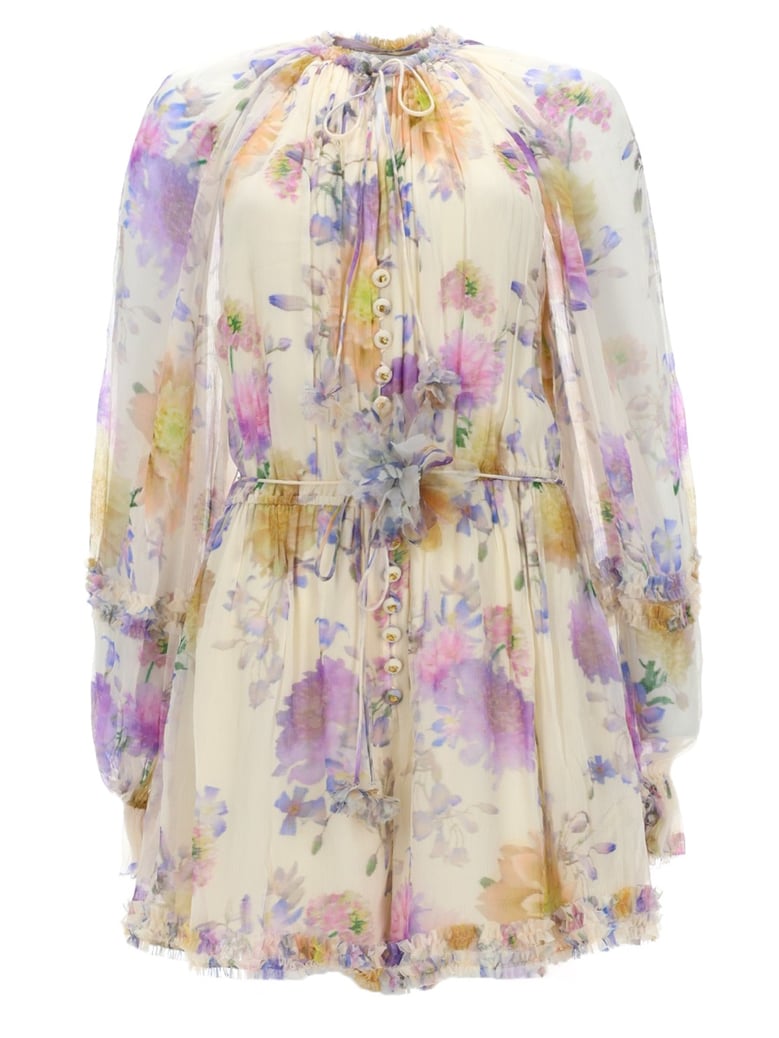 dress luna ruffle multicolour by Selfnex
