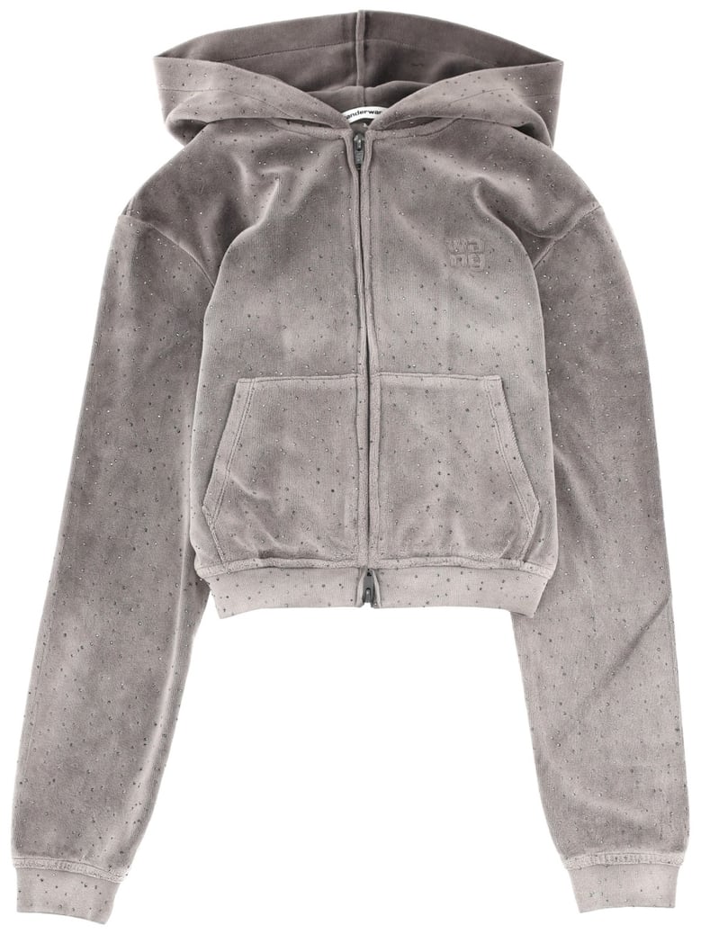 cropped logo sweatshirt by Selfnex