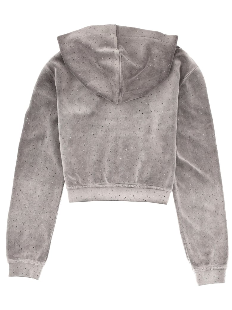 cropped logo sweatshirt by Selfnex