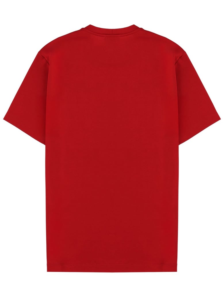 t-shirt with logo in red by Selfnex