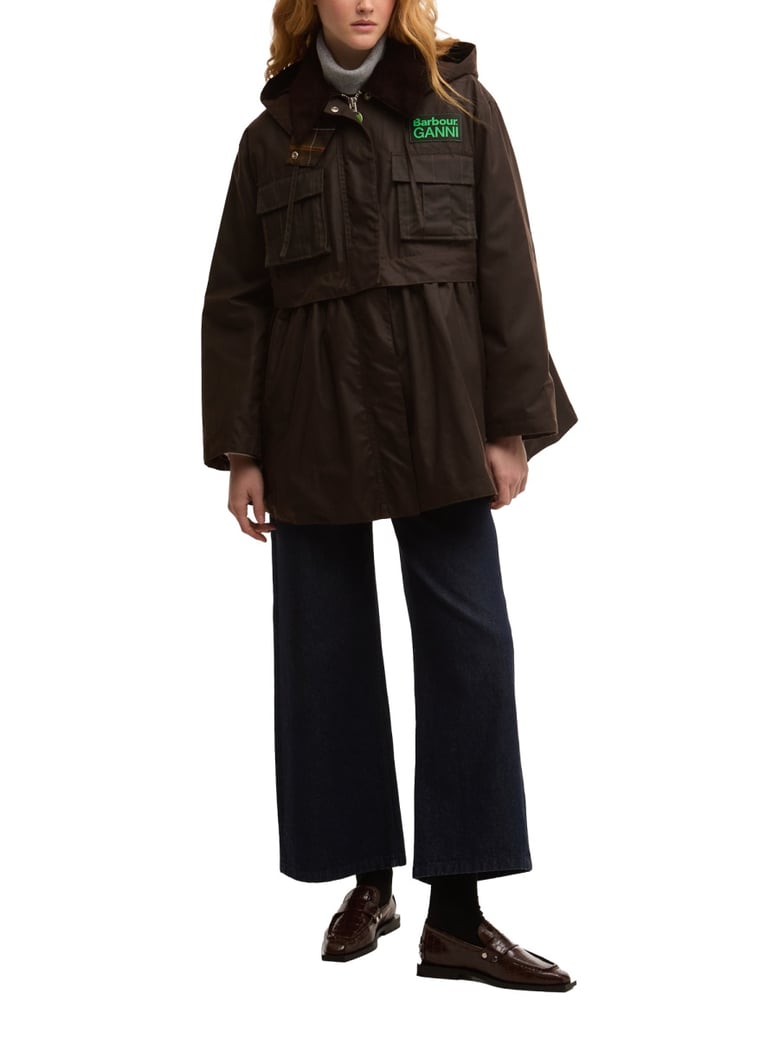 barbour x ganni coat by Selfnex