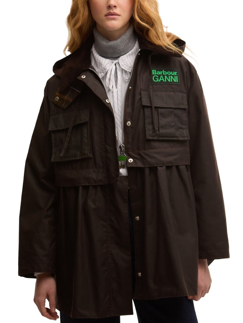 barbour x ganni coat by Selfnex