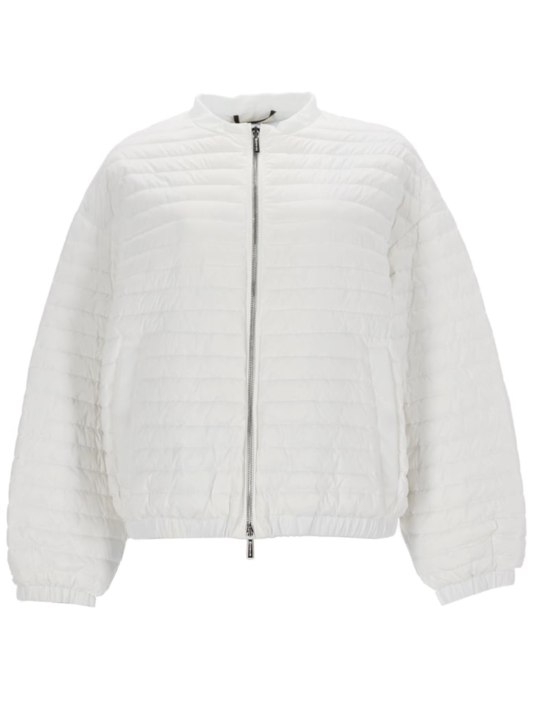 beige elvira-s3 jacket by Selfnex