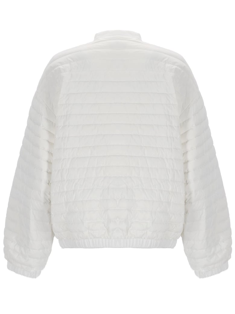 beige elvira-s3 jacket by Selfnex