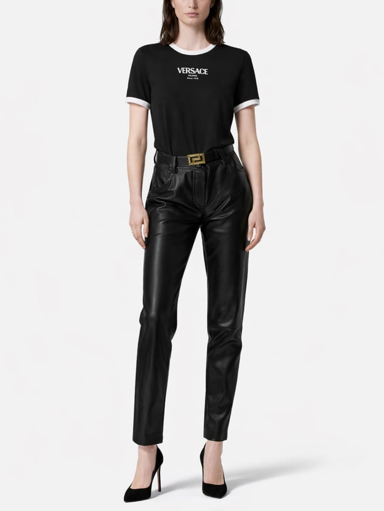 t-shirt with logo black by Selfnex