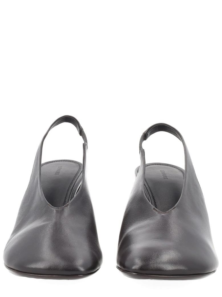 slingback glove brown leather by Selfnex