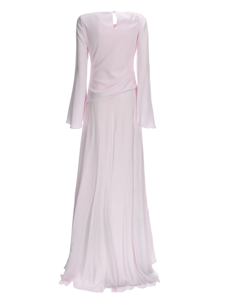 long dress with drape by Selfnex