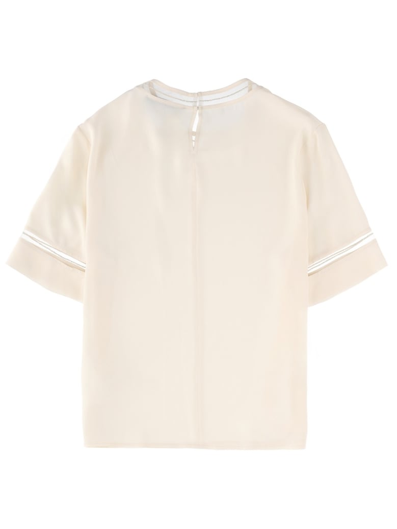 t-shirt with transparent details by Selfnex