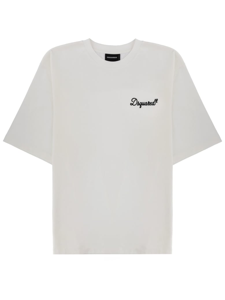 t-shirt with logo white by Selfnex