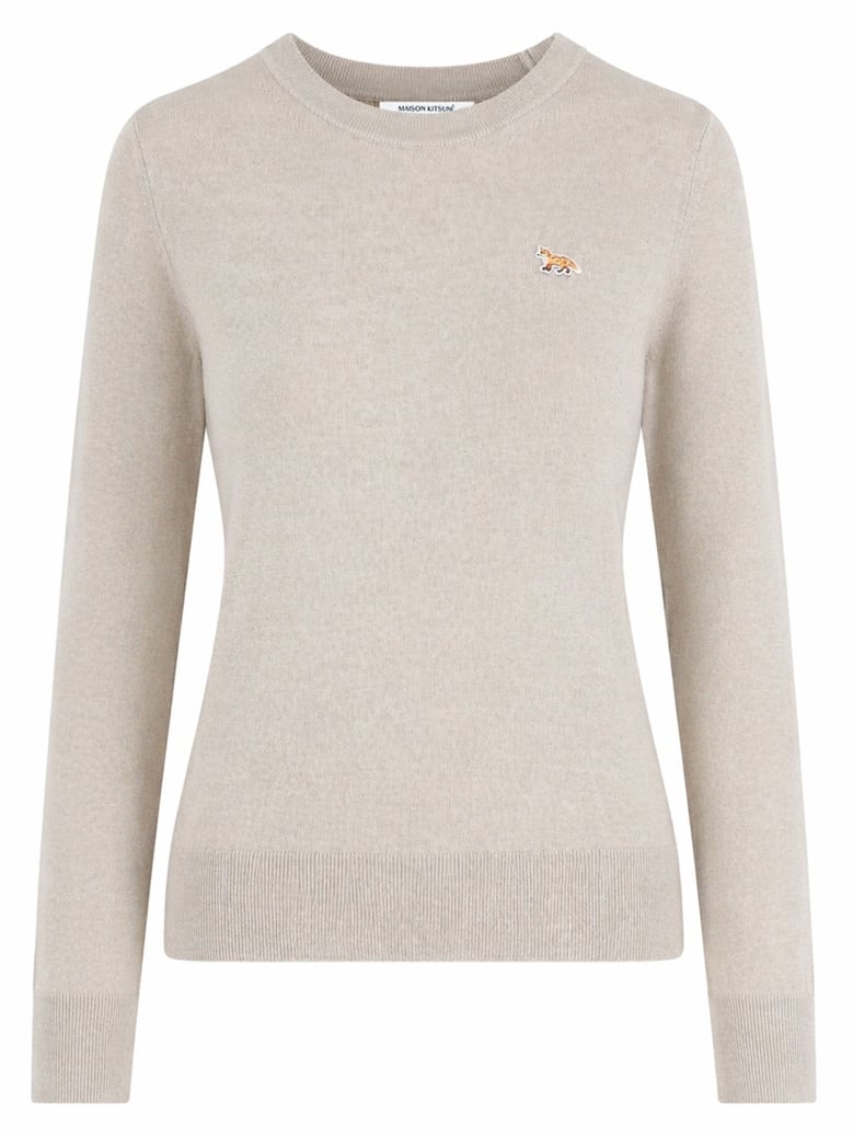 wool jumper baby fox beige by Selfnex