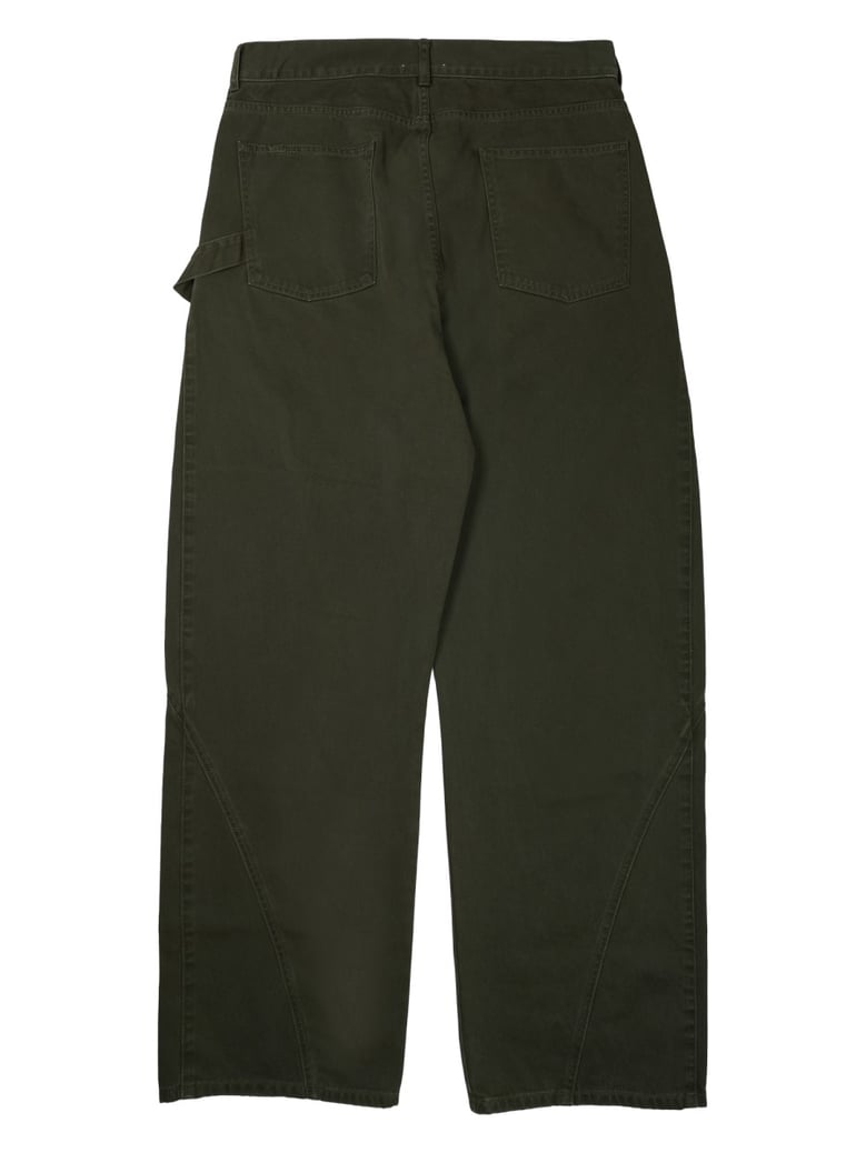 jeans twisted workwear green by Selfnex