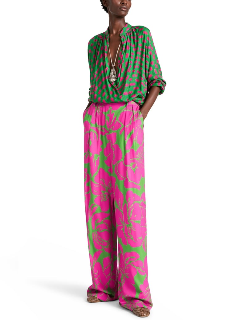 shirt cenver green viscose-silk by Selfnex