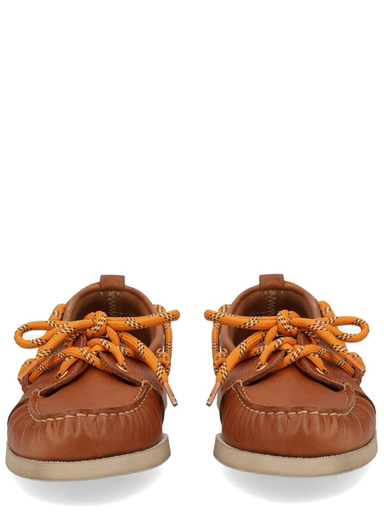 moccasins cruise brown leather by Selfnex