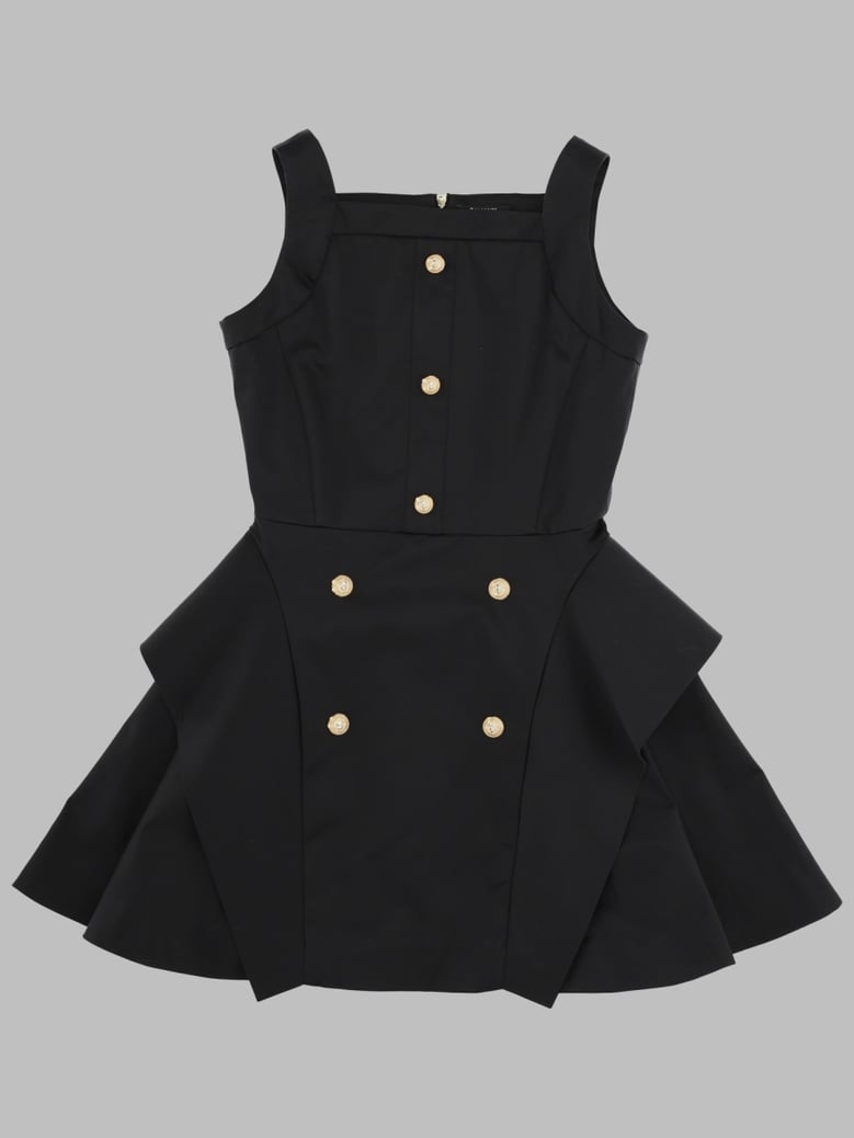 dress cotton black by Selfnex