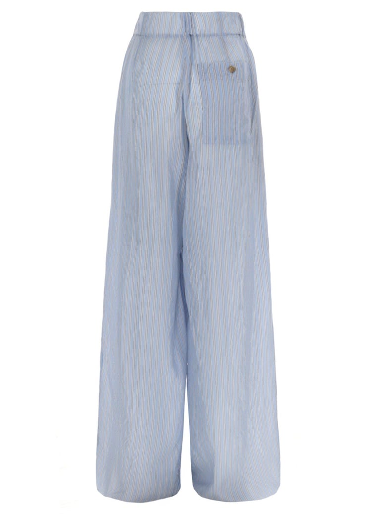 wide-leg trousers azure by Selfnex