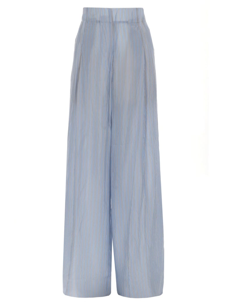 wide-leg trousers azure by Selfnex