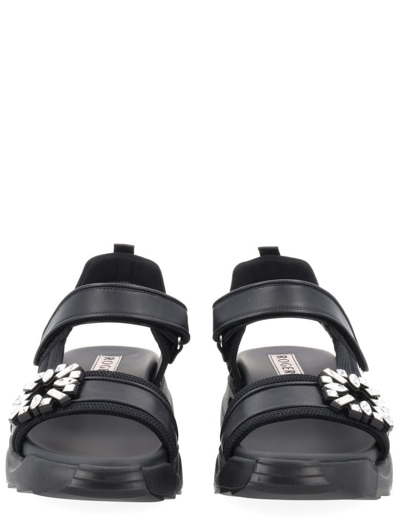 sandals viv on the run black by Selfnex