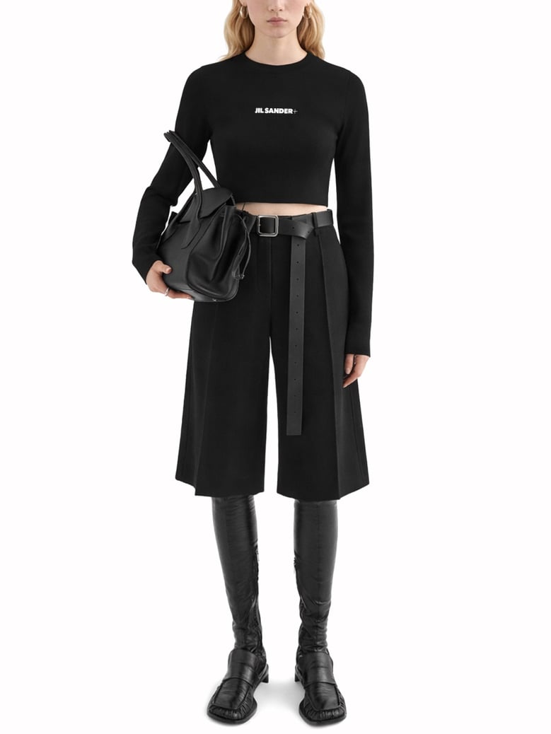 cropped top with logo by Selfnex